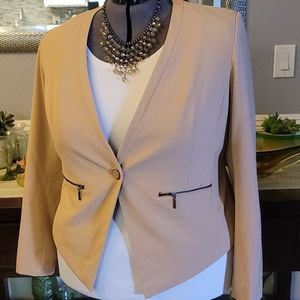Lane Bryant Women's Blazer, fully lined.